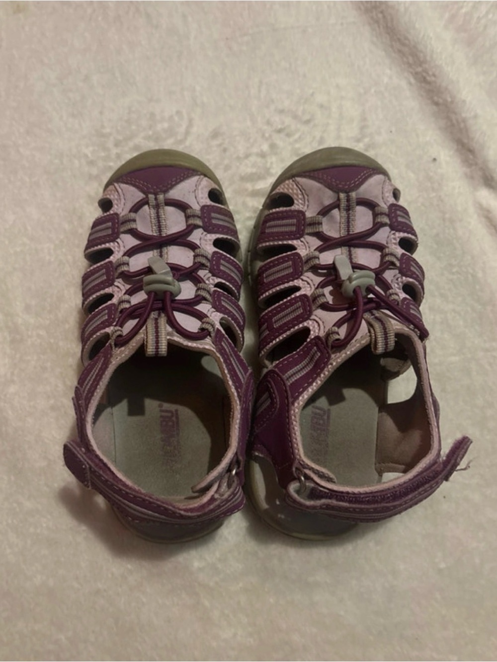 Kids Purple Sport Sandals - Khombu
